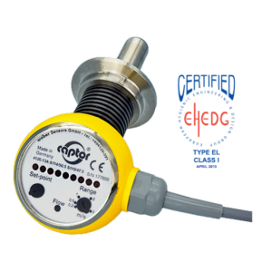 Detector de debit pentru sistemeTRI-CLAMP cu certificare EHEDG, flow-captor 4120.1xA S114/xx S110/xx, Weber
