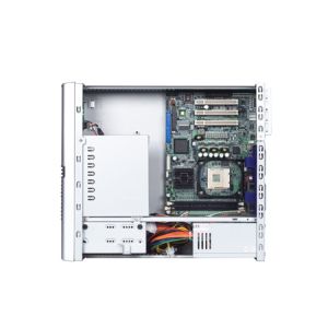 Carcasă PC industrial, desktop, placă de bază MicroATX, sursă 300W, AIMB-C600