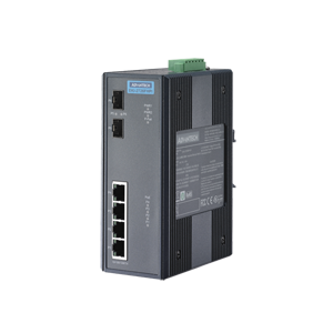 Imagine Switch Ethernet PoE fara management 4GE si 2G SFP, EKI-2726FHPI