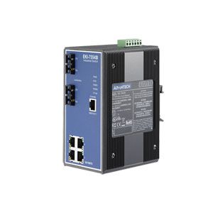 Imagine pentru Switch Ethernet cu management monomod, 4FE+2FE SC, EKI-7554SI