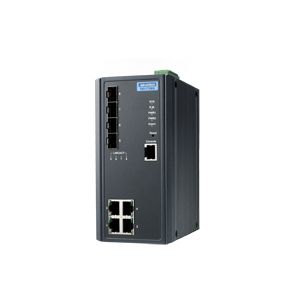 Imagine pentru Switch Ethernet cu management, 4FE+4G SFP, EKI-7708E-4F