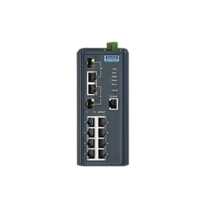 Imagine pentru Switch Ethernet cu management, 8FE+2G Combo, EKI-7710E-2C