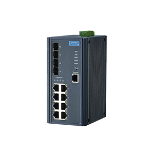 Imagine pentru Switch Ethernet cu management, 8FE+4G SFP, EKI-7712E-4F