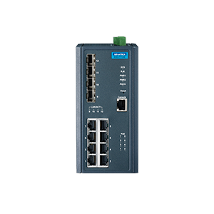 Imagine Switch Ethernet PoE cu management 8FE și 4G SFP, EKI-7712E-4FP