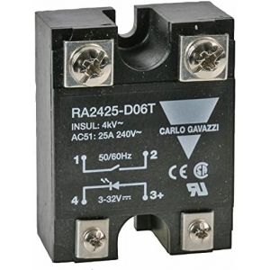 Imagine pentru Releu SSR, RA2425-D06T, Carlo Gavazzi